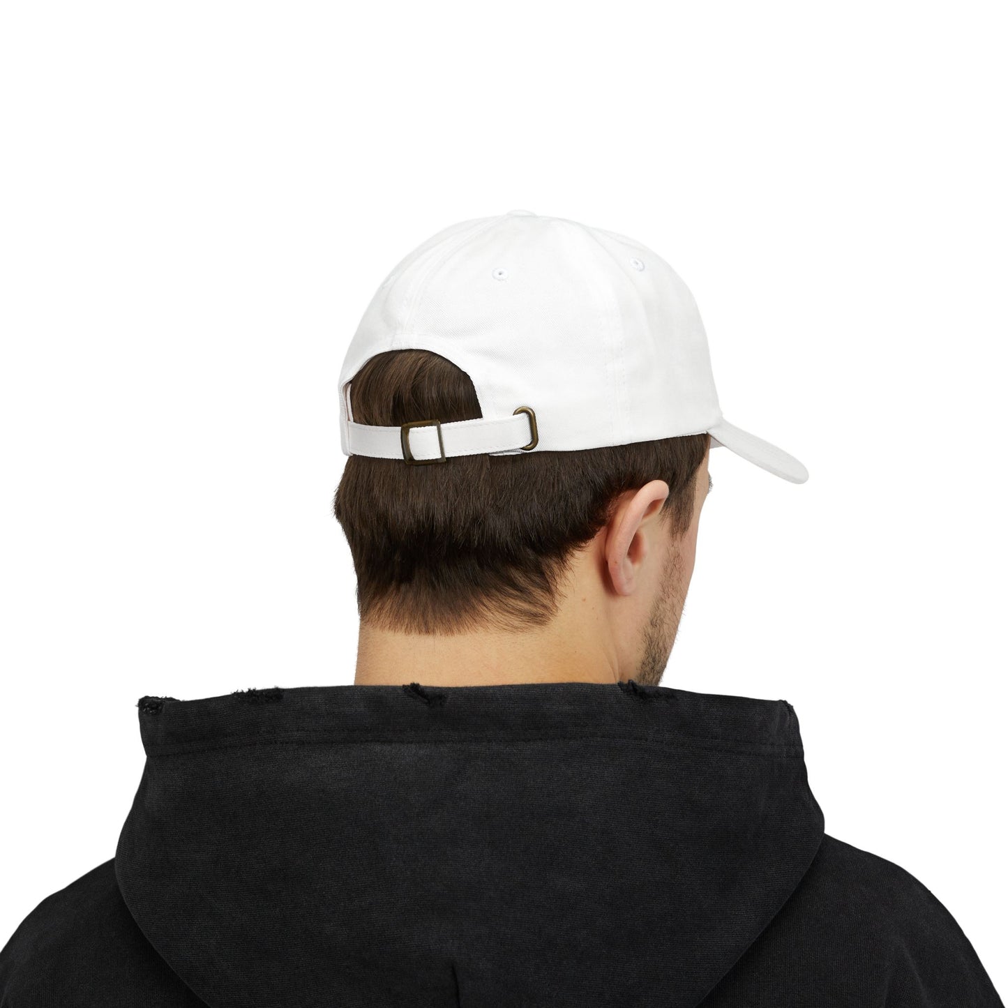 Casual White Hat with Design