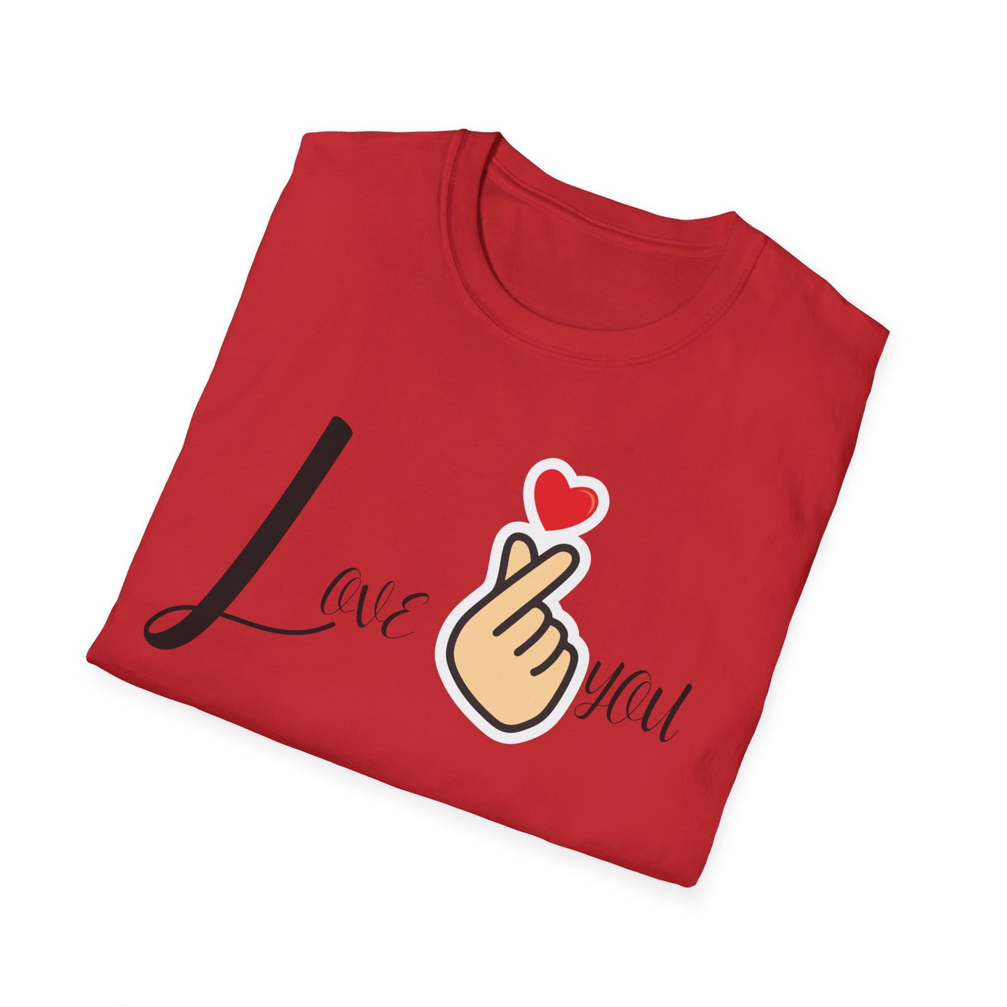 White Unisex Softstyle Love T-Shirt