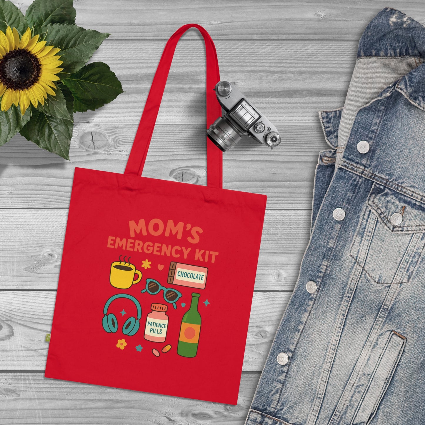Organic Cotton Tote Bag Mothers day Gift