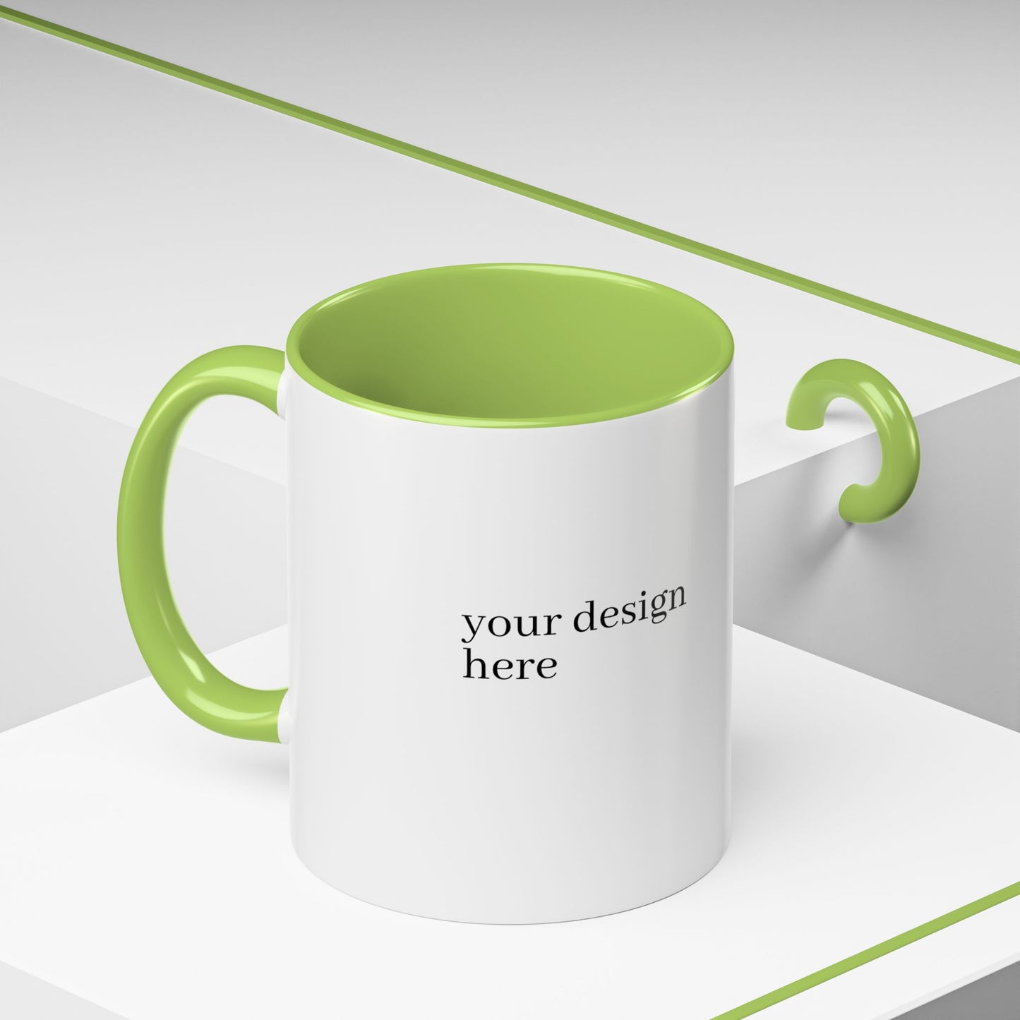 Coffee & You Accent Mug - Perfect for Morning Rituals - Ideal Gift for Coffee Lovers